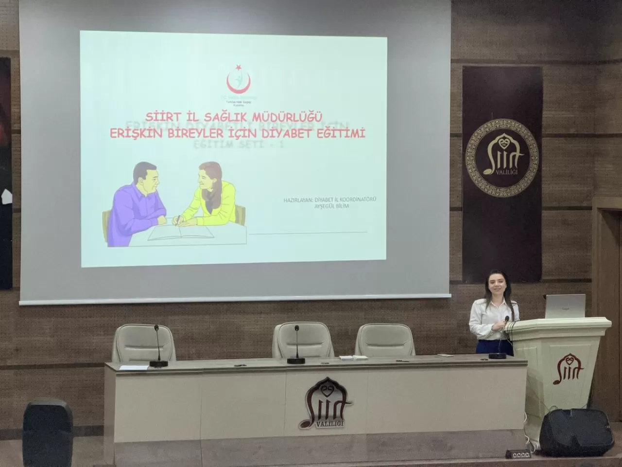 Siirt Valiliği Personeline Diyabet Farkındalık Eğitimi Verildi