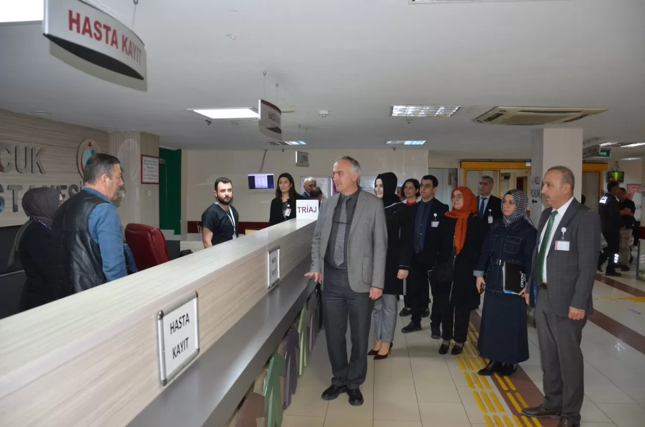 Bursa'da Dörtçelik Çocuk Hastalıkları Hastanesi'nde İnceleme