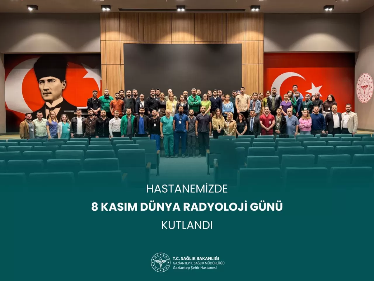 Gaziantep Şehir Hastanesi'nde Dünya Radyoloji Günü Kutlaması