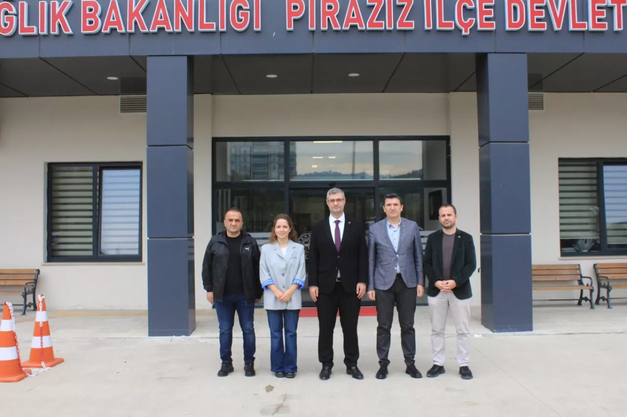 Giresun İl Sağlık Müdürü Piraziz İlçe Devlet Hastanesi'nde İncelemelerde Bulundu