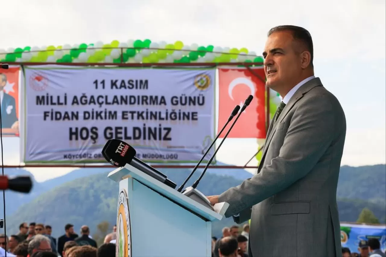 Muğla'da 11 Kasım Millî Ağaçlandırma Günü Kapsamında 