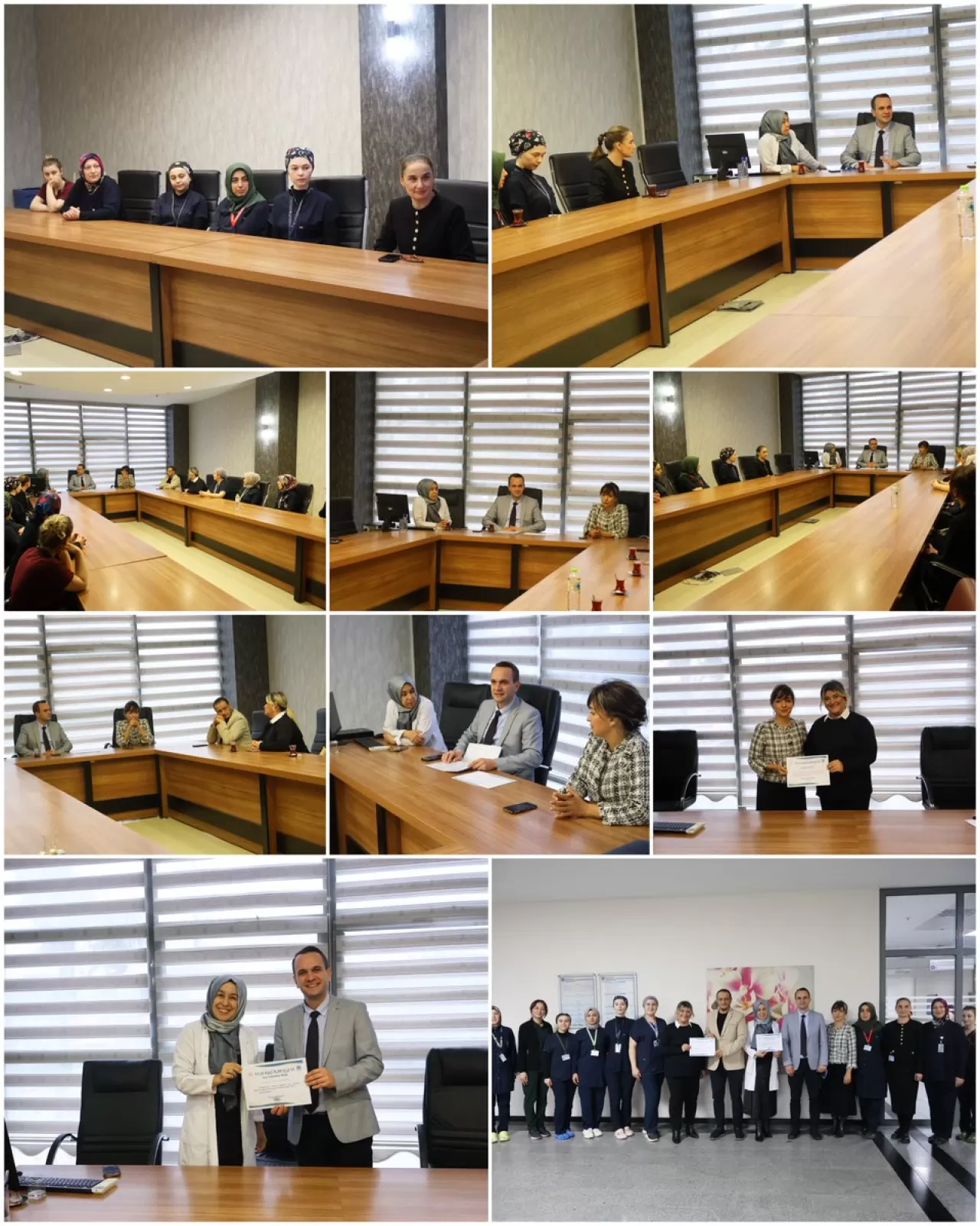 Sakarya Eğitim ve Araştırma Hastanesi'nde Ebeler Ödüllendirildi