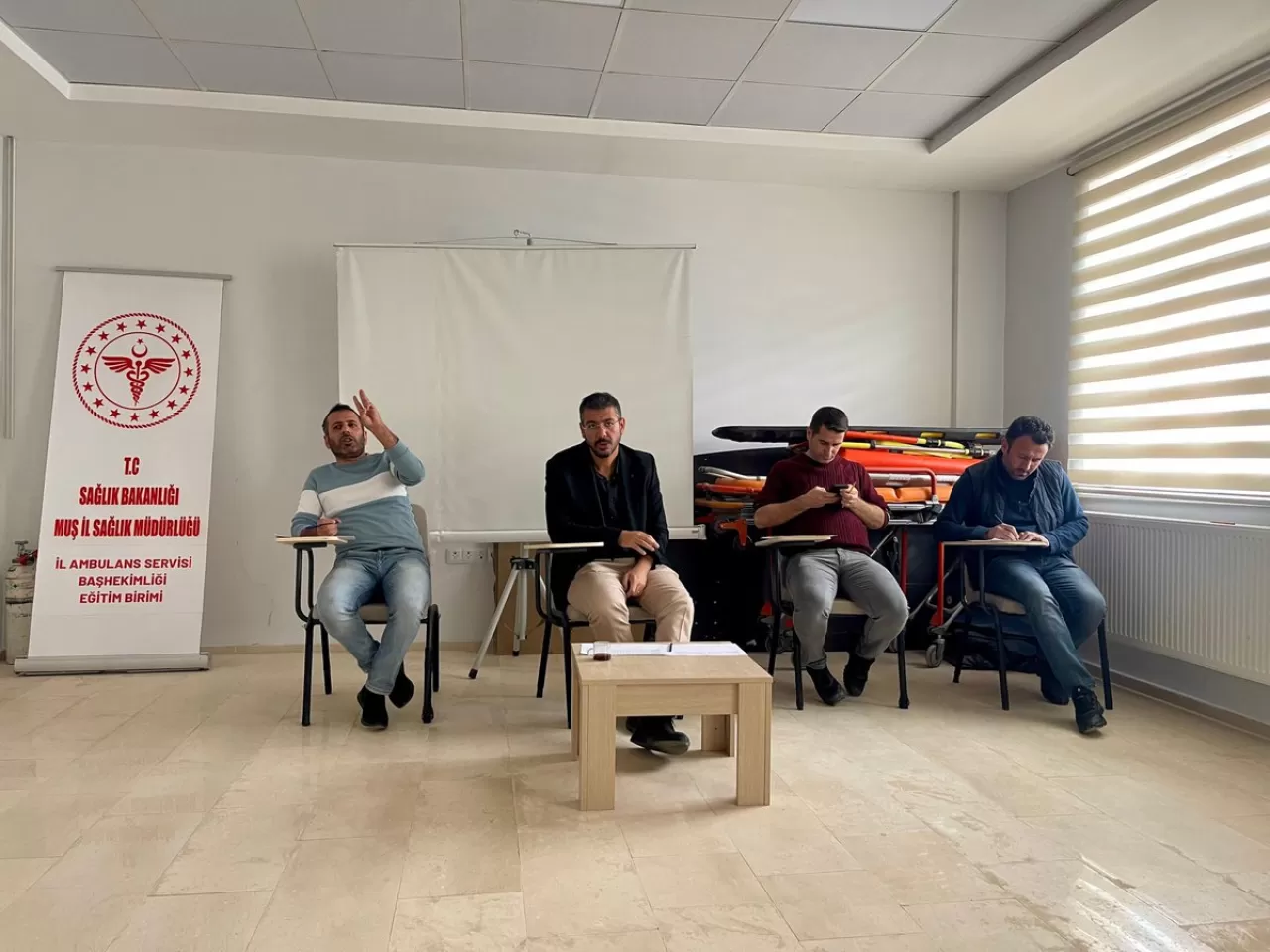 Muş'ta Ambulans Servisi Birim Sorumluları Toplantısı Yapıldı