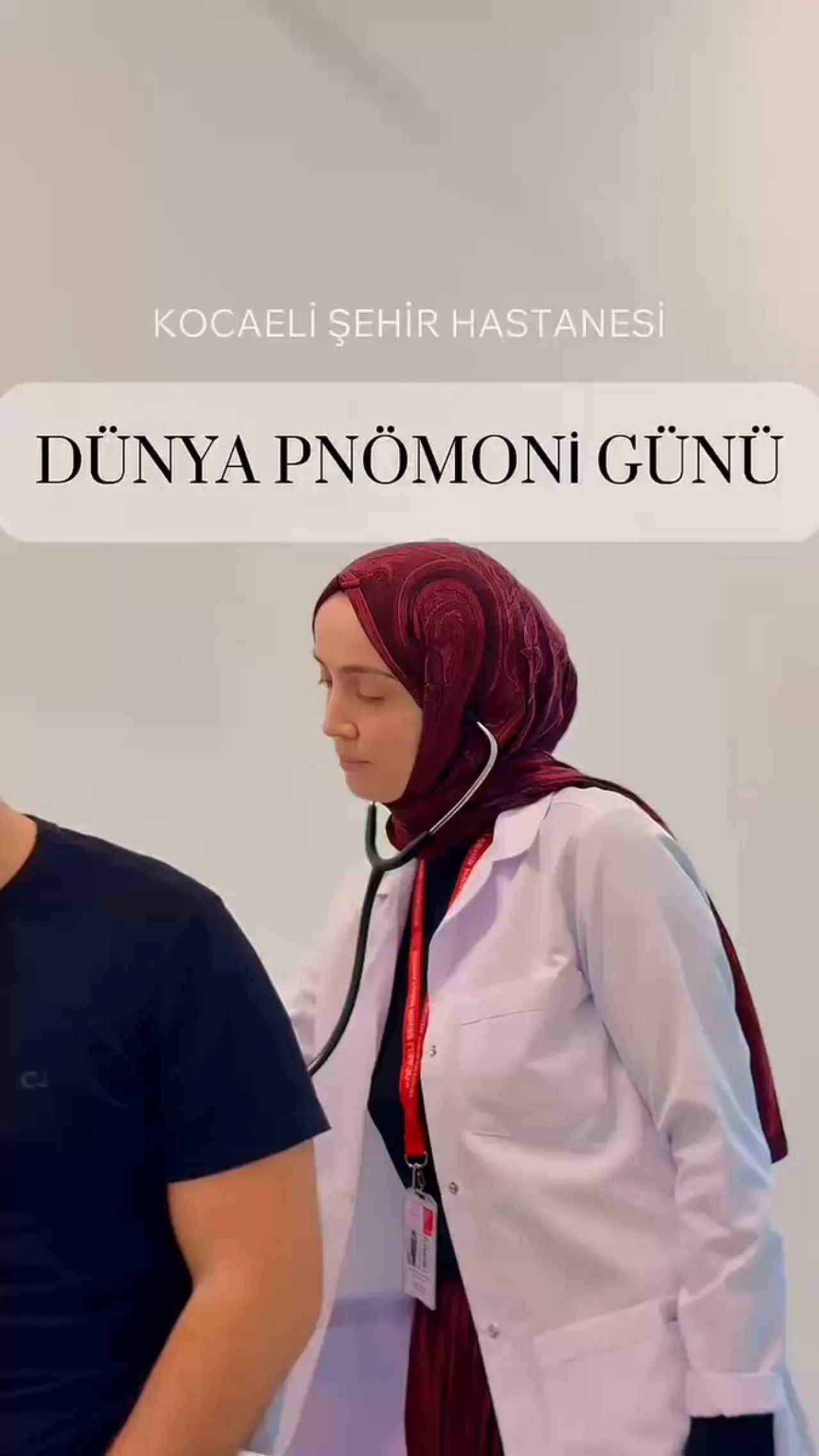 Kocaeli Şehir Hastanesi'nden Dünya Pnömoni Günü'nde Kritik Uyarılar