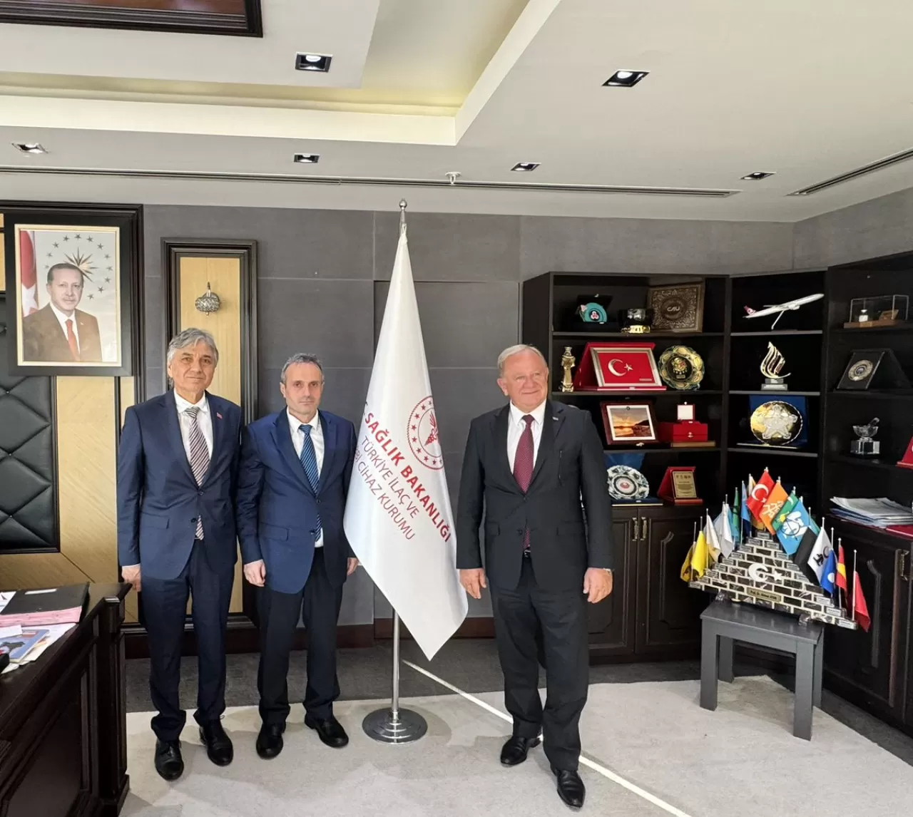 İlaç ve Tıbbi Cihaz Sektöründe İş Birliği Ziyareti