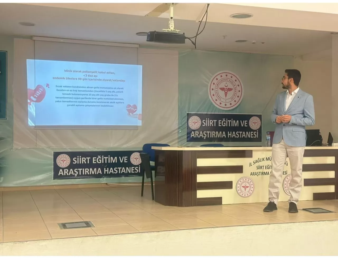 Siirt'te Polio Eradikasyonu Eğitimi Gerçekleştirildi