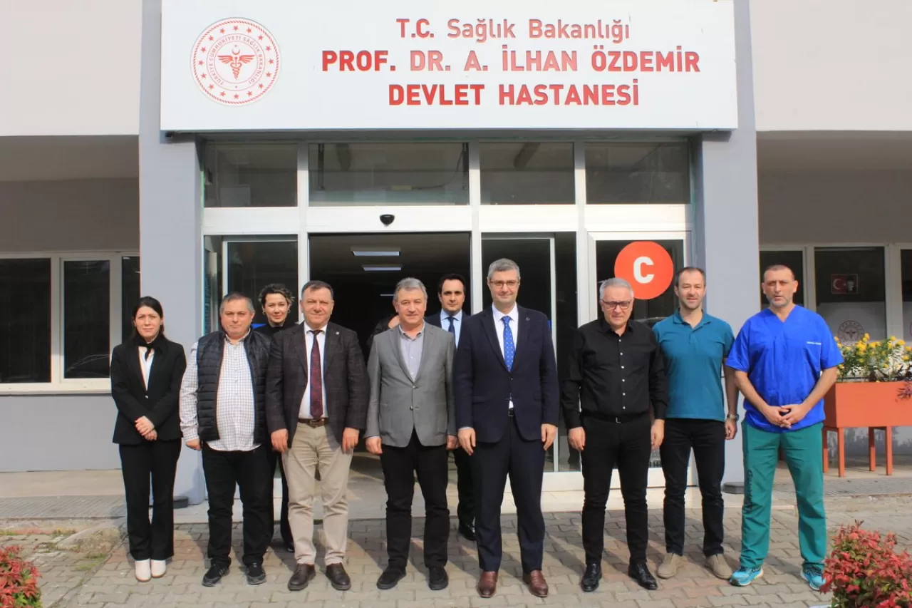 Giresun İl Sağlık Müdürü Aksoy, Prof. Dr. A. İlhan Özdemir Devlet Hastanesi'nde İncelemelerde Bulundu