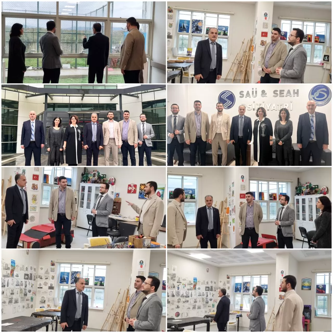 Sakarya Üniversitesi Rektörü, Bağımlılık Tedavi Merkezlerinde İncelemelerde Bulundu