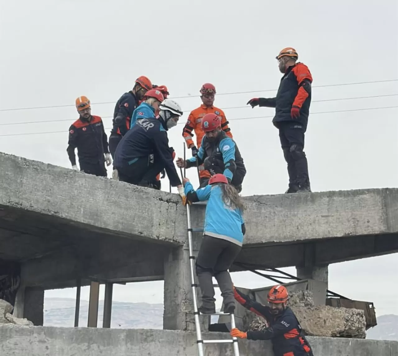 Erzincan'da Afet Senaryosunda İl Sağlık Müdürlüğü Ekipleri Sınandı