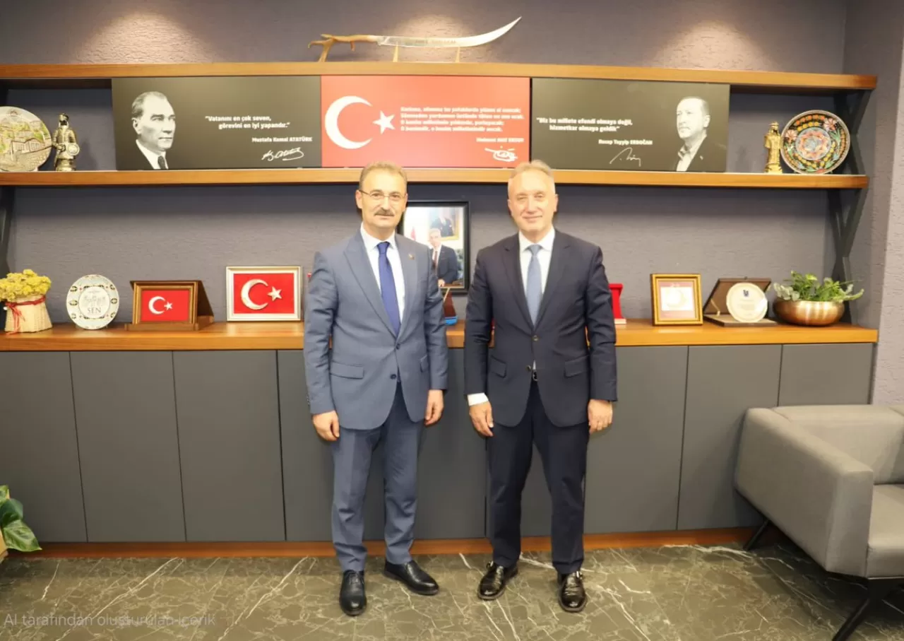 Şalpazarı Belediye Başkanı, İl Sağlık Müdürü'nü Ziyaret Etti