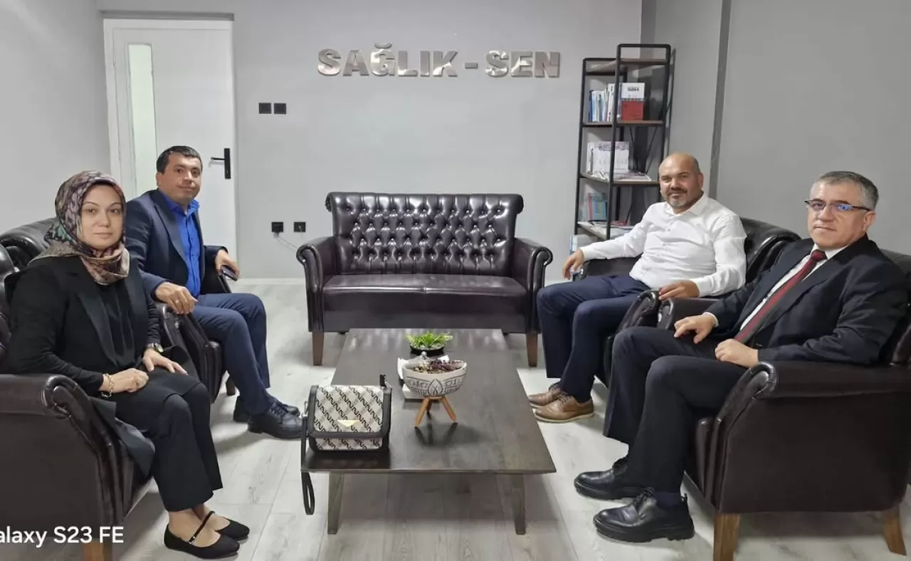 Sağlık-Sen Muğla'ya Sosyal Hizket Merkezi Müdürleri Ziyareti