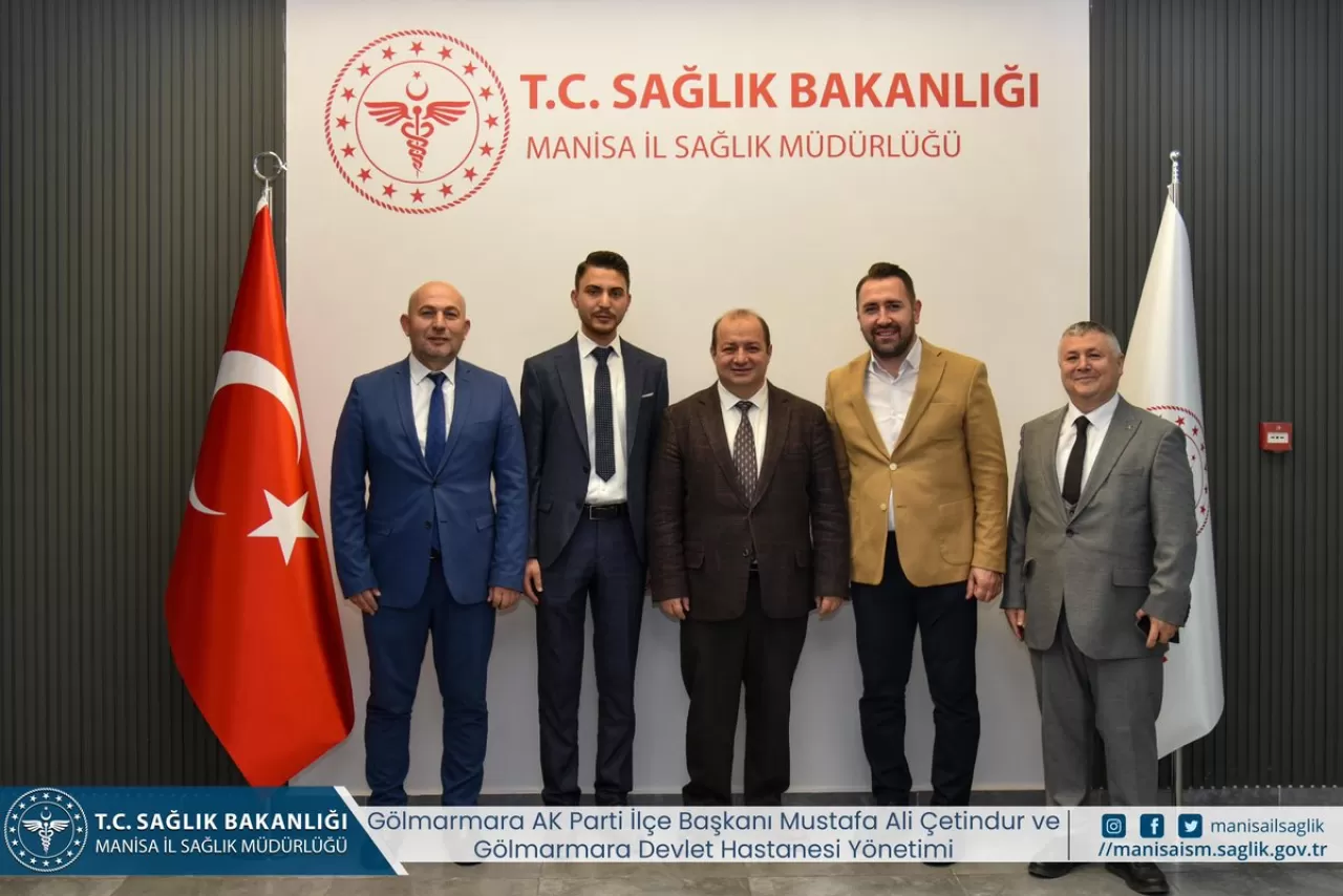 Gölmarmara'dan Sağlık Müdürlüğü'ne İş Birliği Ziyareti