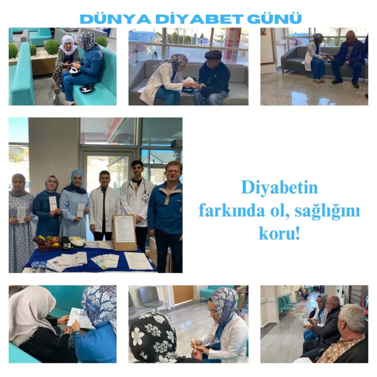 Çameli'nde Dünya Diyabet Günü'nde Farkındalık Çalışması