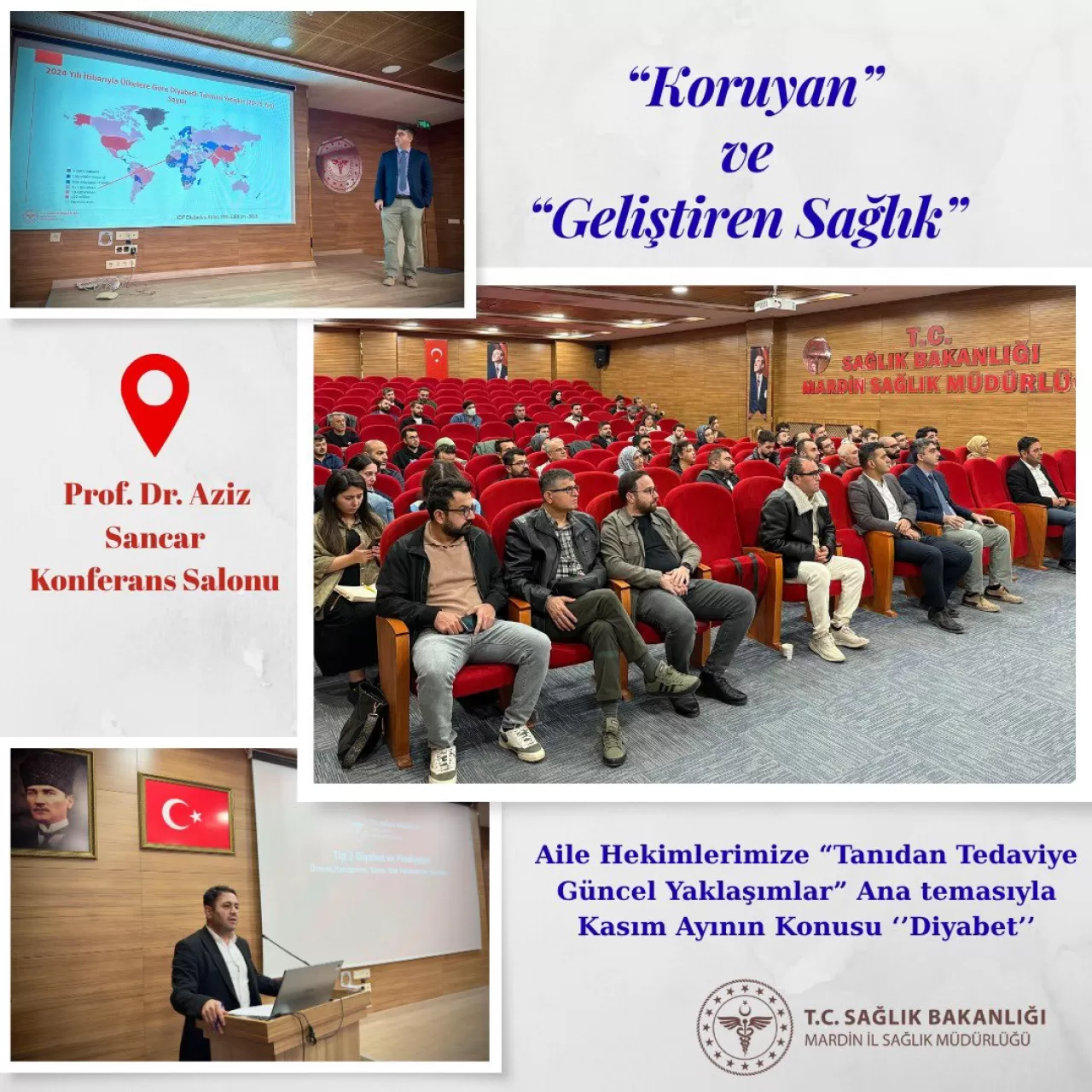 Mardin'de Aile Hekimlerine Diyabet Eğitimi Verildi