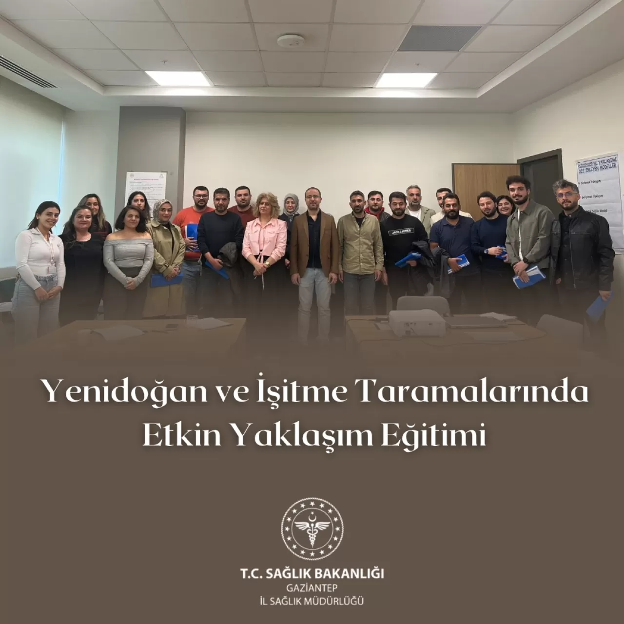 Gaziantep'te Yenidoğan Tarama Programları İçin Eğitim Düzenlendi