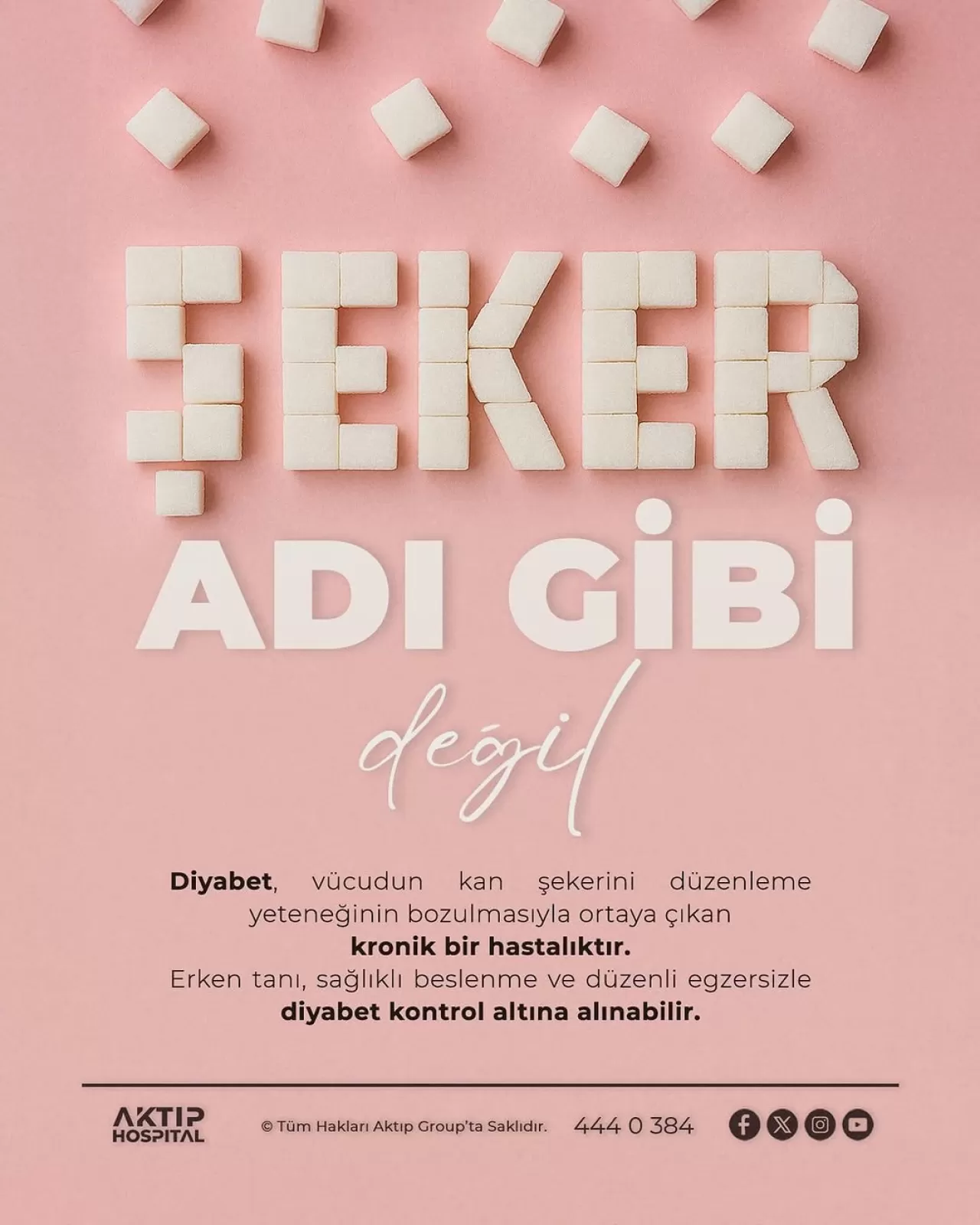 Bartın Aktıp Hastanesi, 14 Kasım Dünya Diyabet Günü'nde Erken Teşhisin Önemine Dikkat Çekti