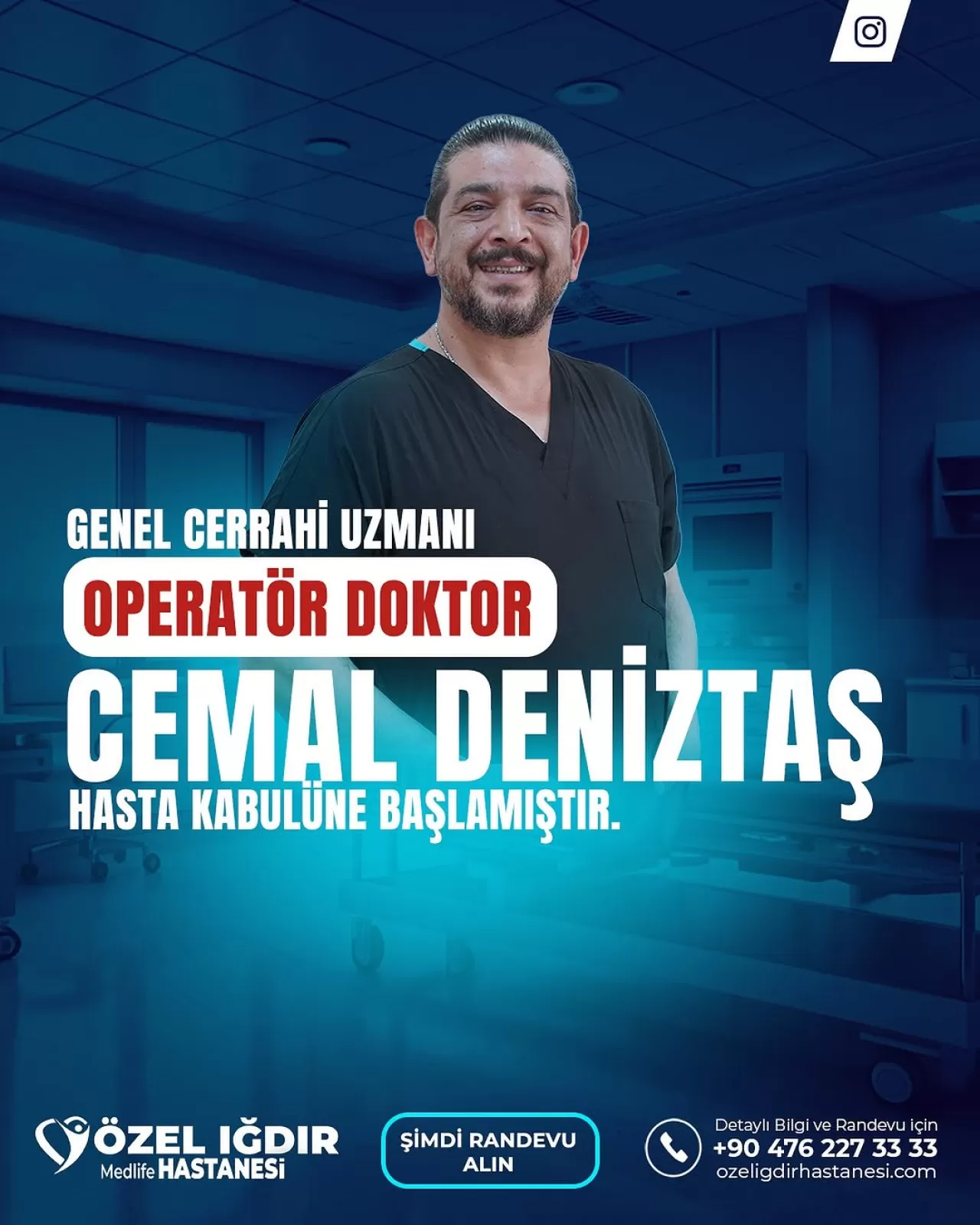 Medlife Hastanesi'ne Yeni Cerrahi Uzmanı