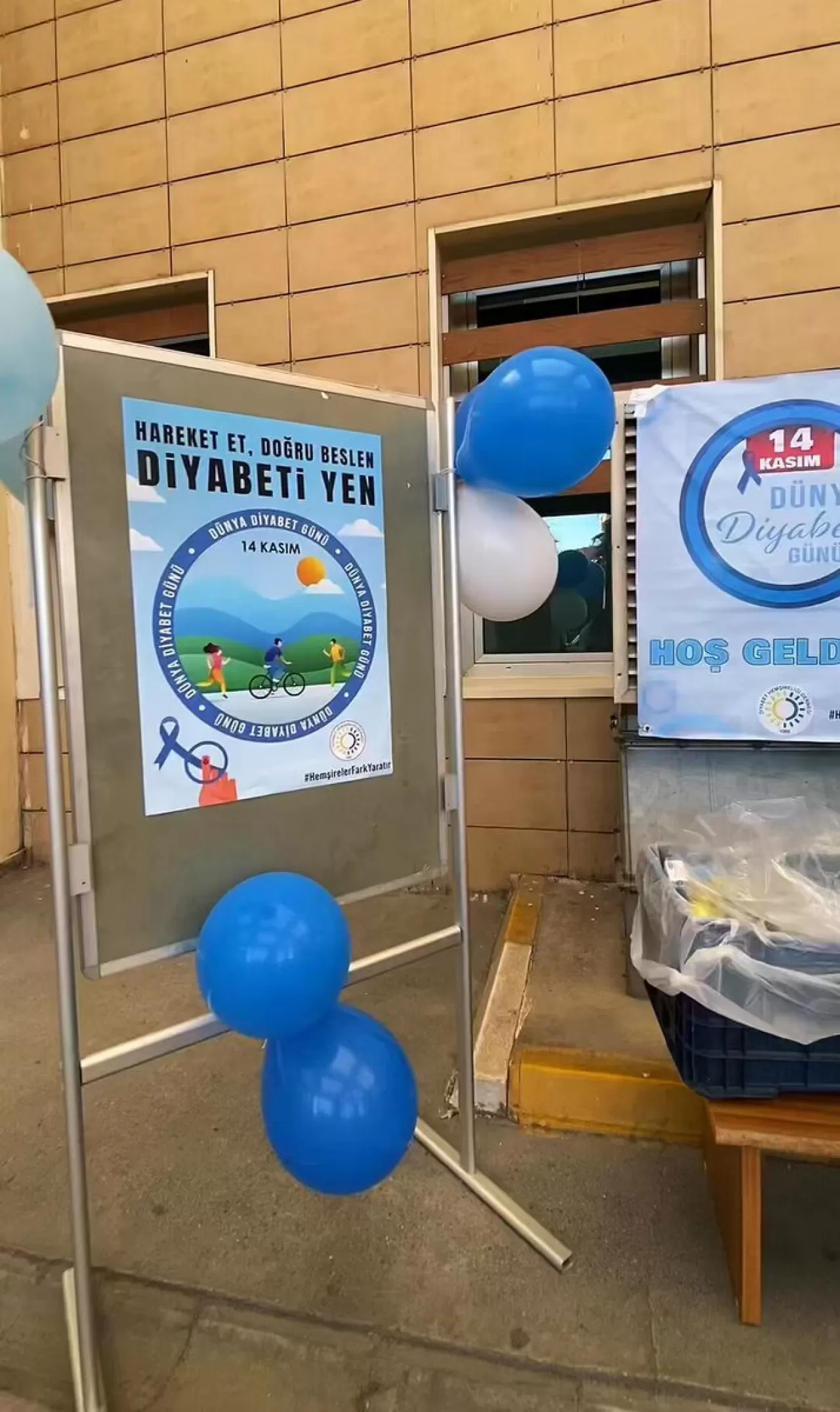 Mersin Toros Devlet Hastanesi'nde Dünya Diyabet Günü Etkinliği Düzenlendi