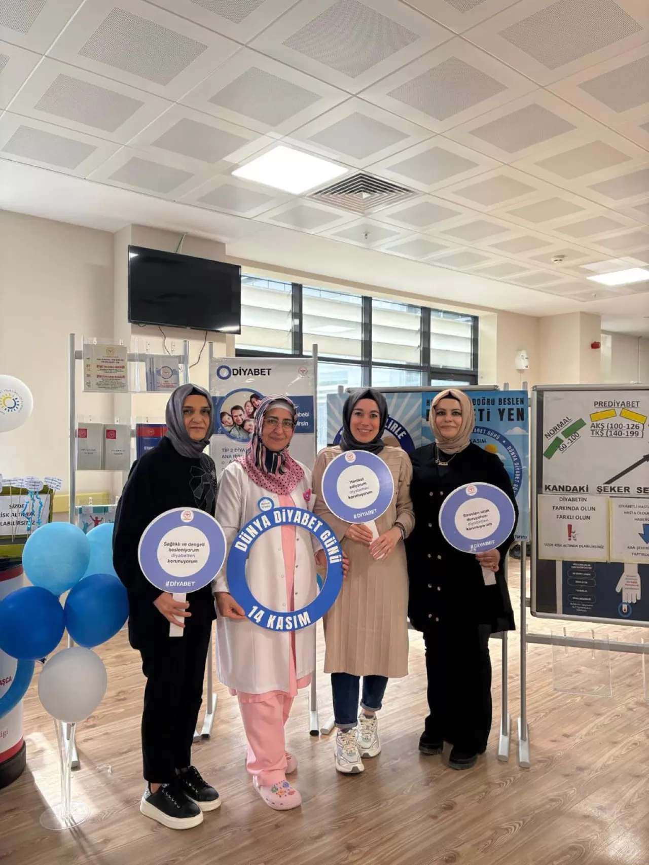 Kilis'te Dünya Diyabet Günü'nde Farkındalık Eğitimi