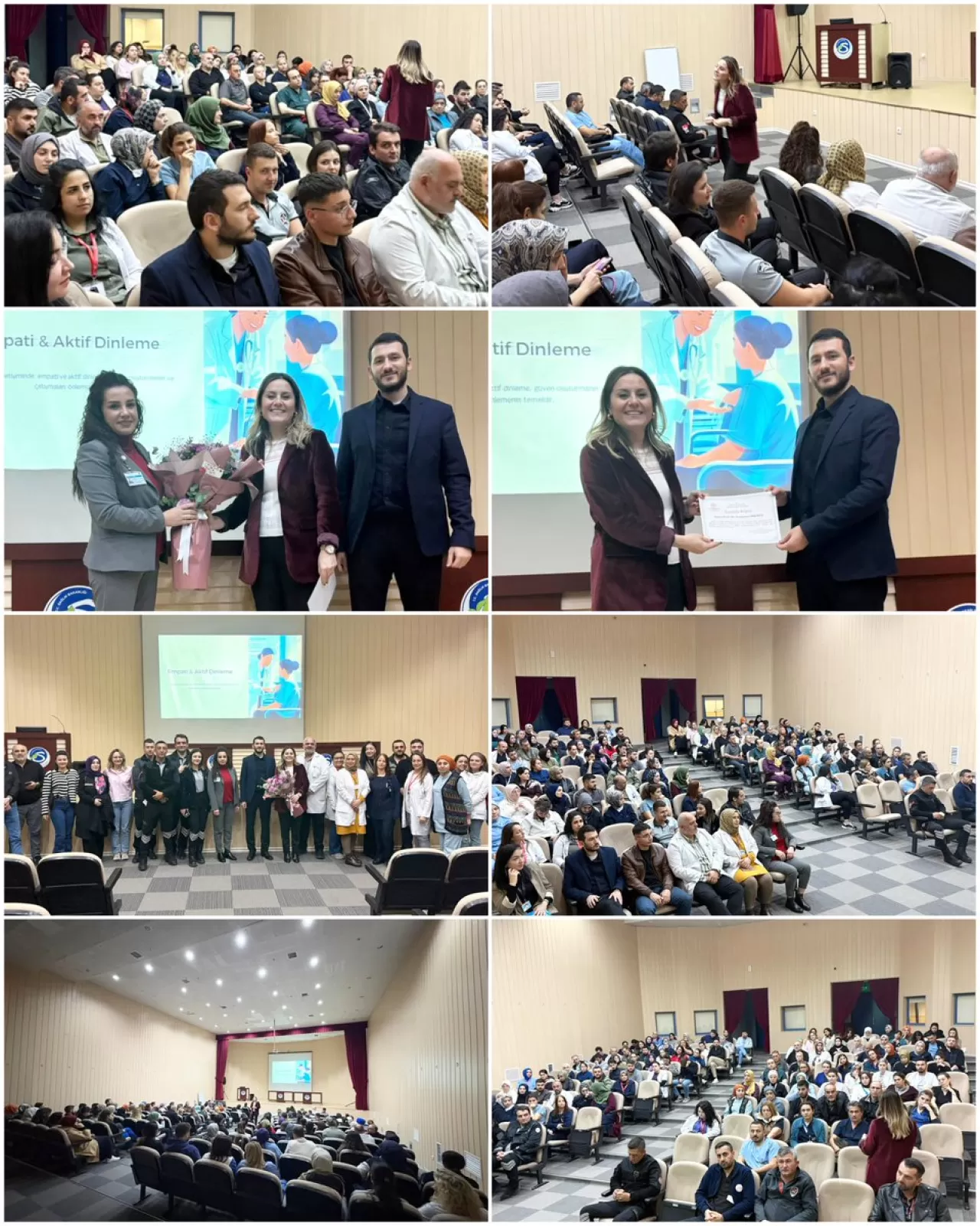 Sakarya Üniversitesi Eğitim ve Araştırma Hastanesi'nde İletişim ve Empati Eğitimi