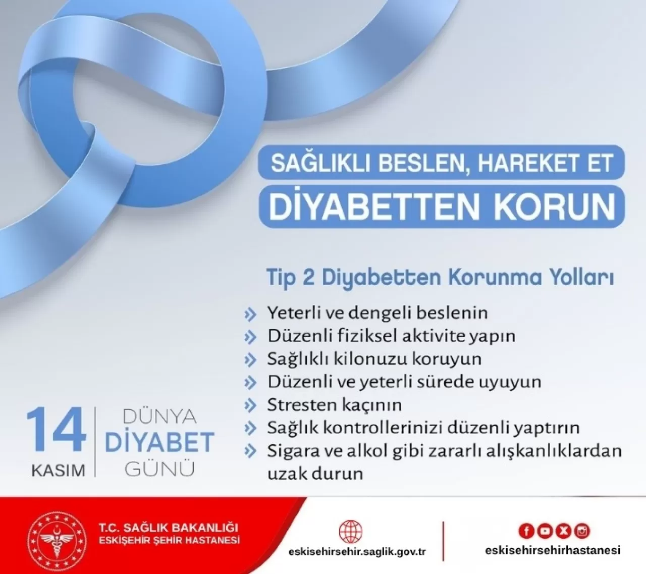 Eskişehir Şehir Hastanesi'nden Diyabet Hastalığı Hakkında Önemli Bilgiler