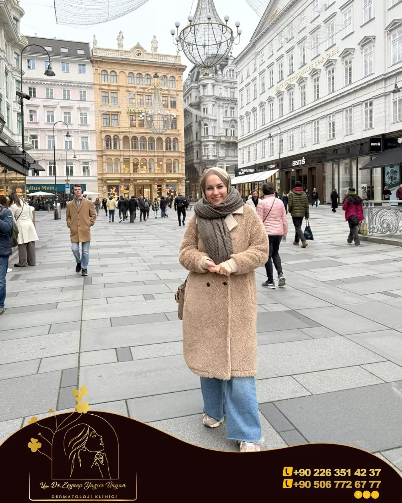 Dermatoloji Uzmanı Dr. Zeynep Yazıcı Üngan, Viyana Seyahatiyle Gündemde