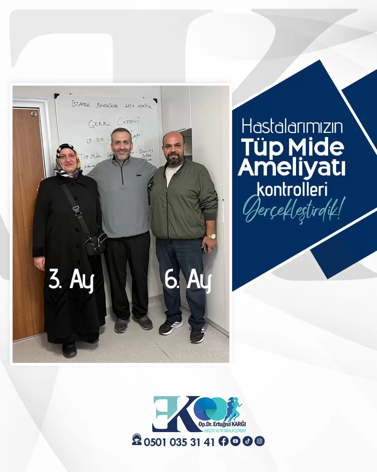 Obezite Cerrahisi Sonrası Kontrollerin Önemi ve İletişim