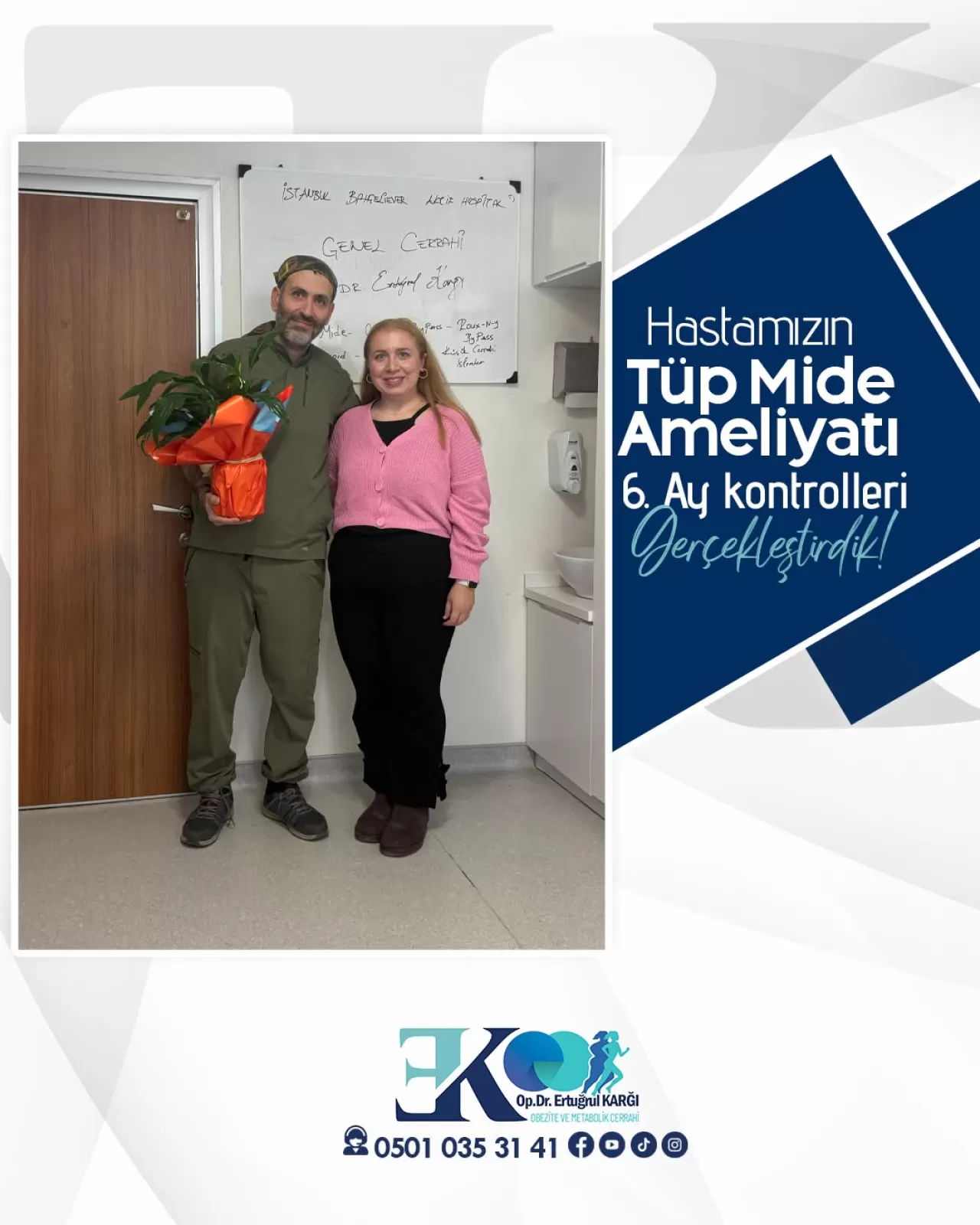 Tüp Mide Ameliyatı Sonrası 6 Aylık Kontroller Neden Önemli?