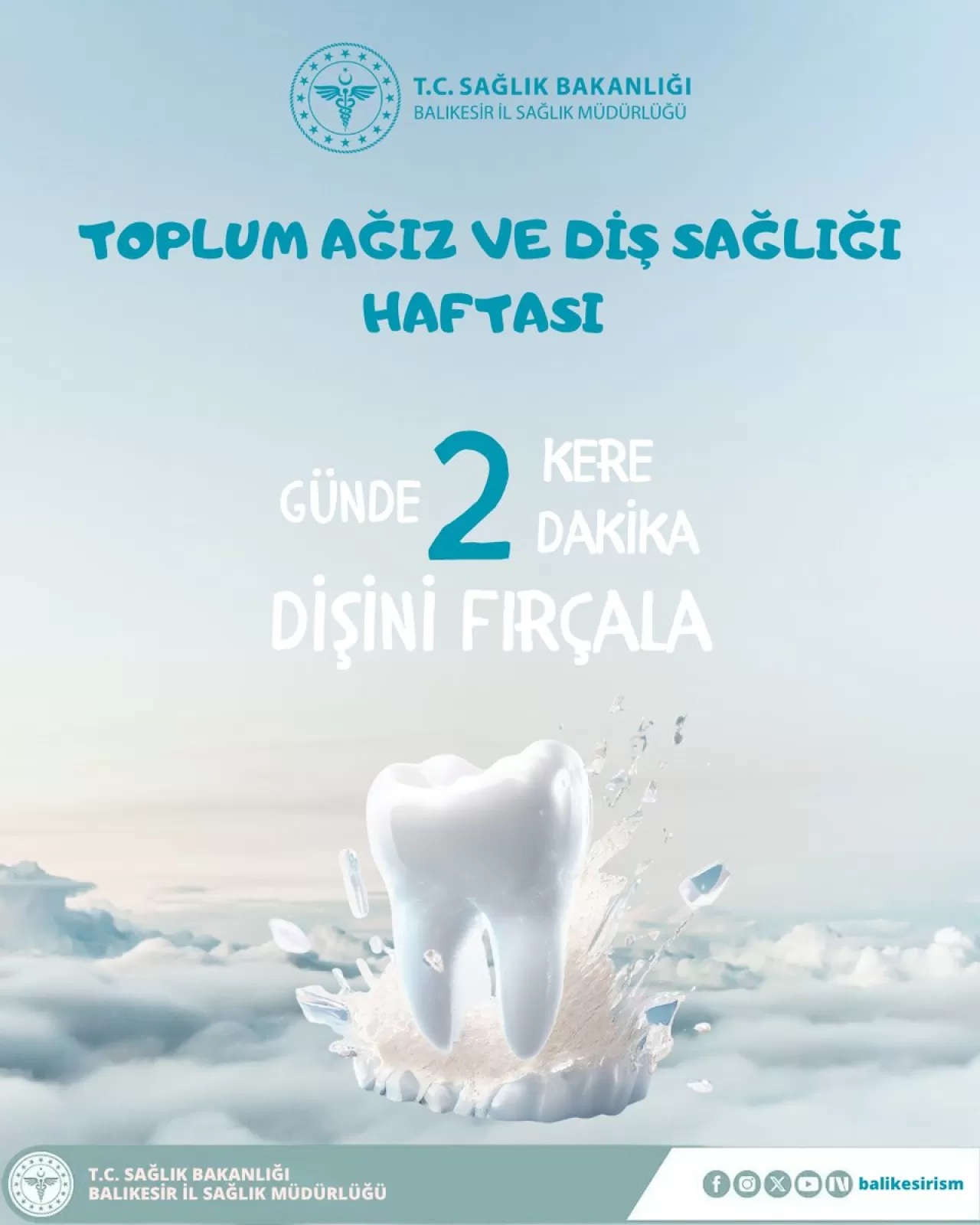 Balıkesir'de Ağız ve Diş Sağlığı Haftası Etkinlikleri