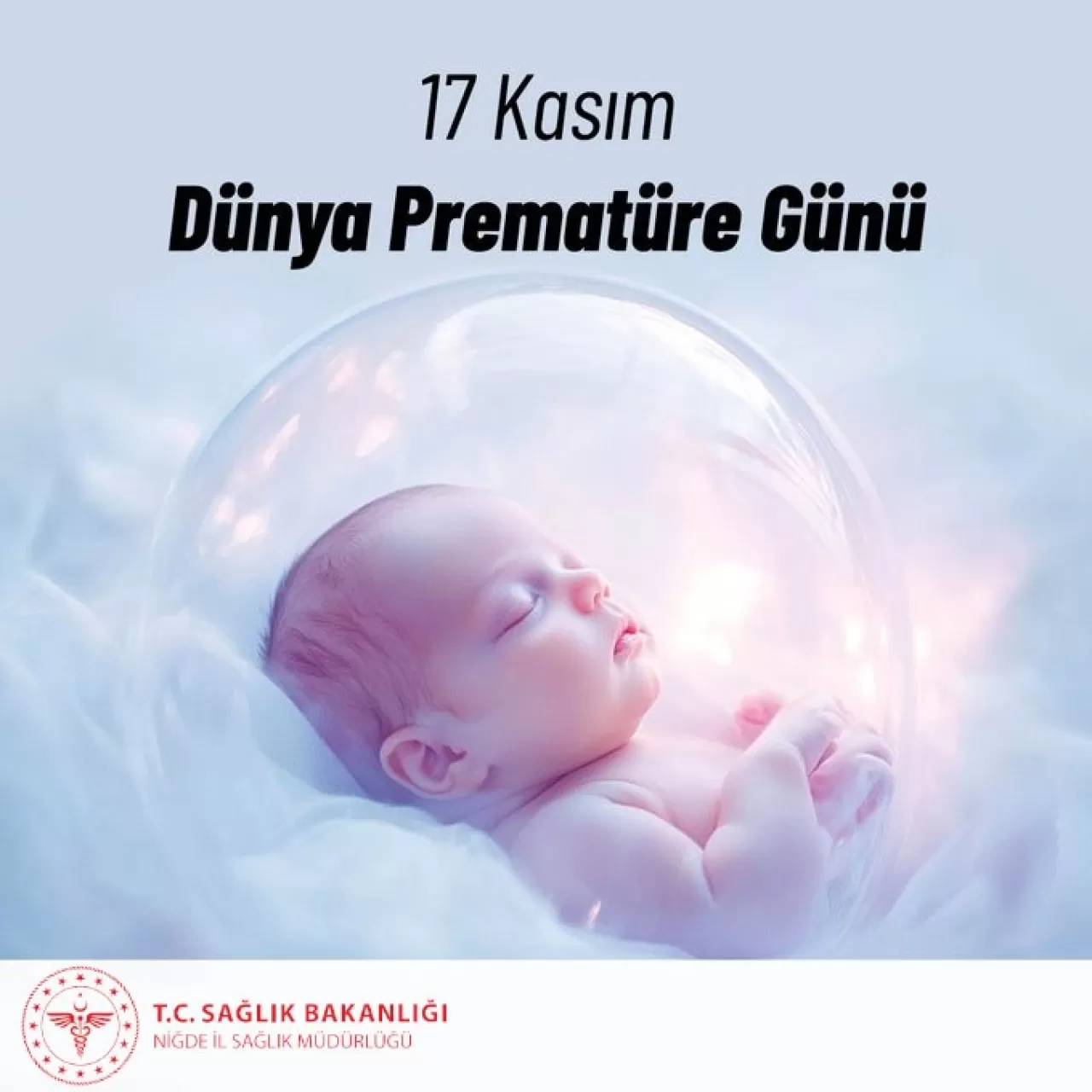 17 Kasım Dünya Prematüre Günü'nde Minik Savaşçılar Anıldı