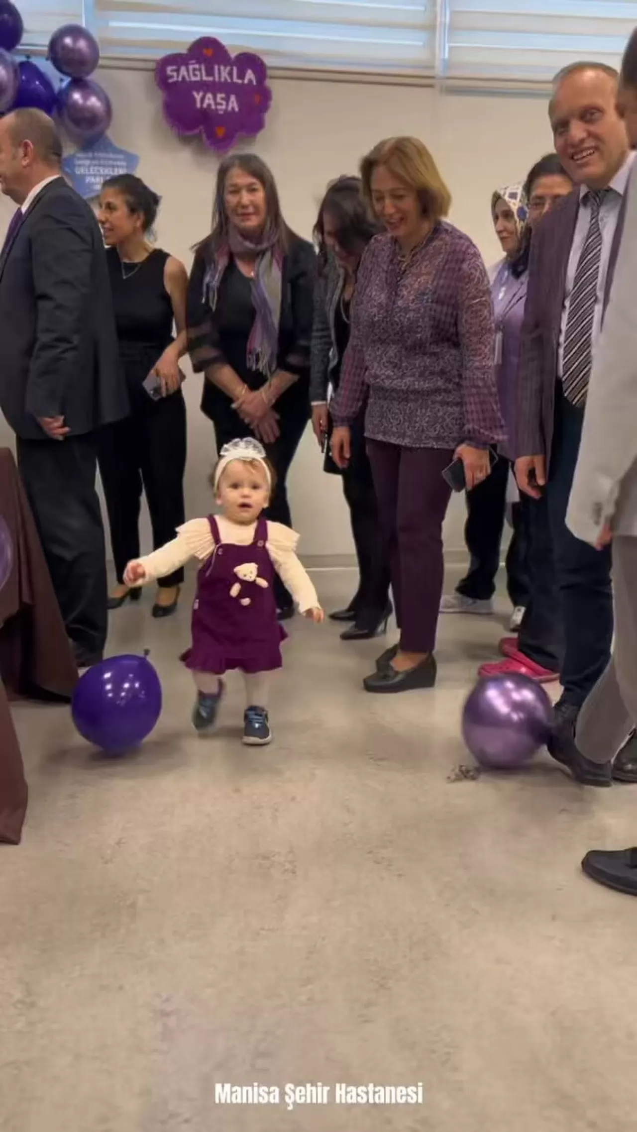 Manisa Şehir Hastanesi'nde 17 Kasım Dünya Prematüre Günü Farkındalık Etkinliği