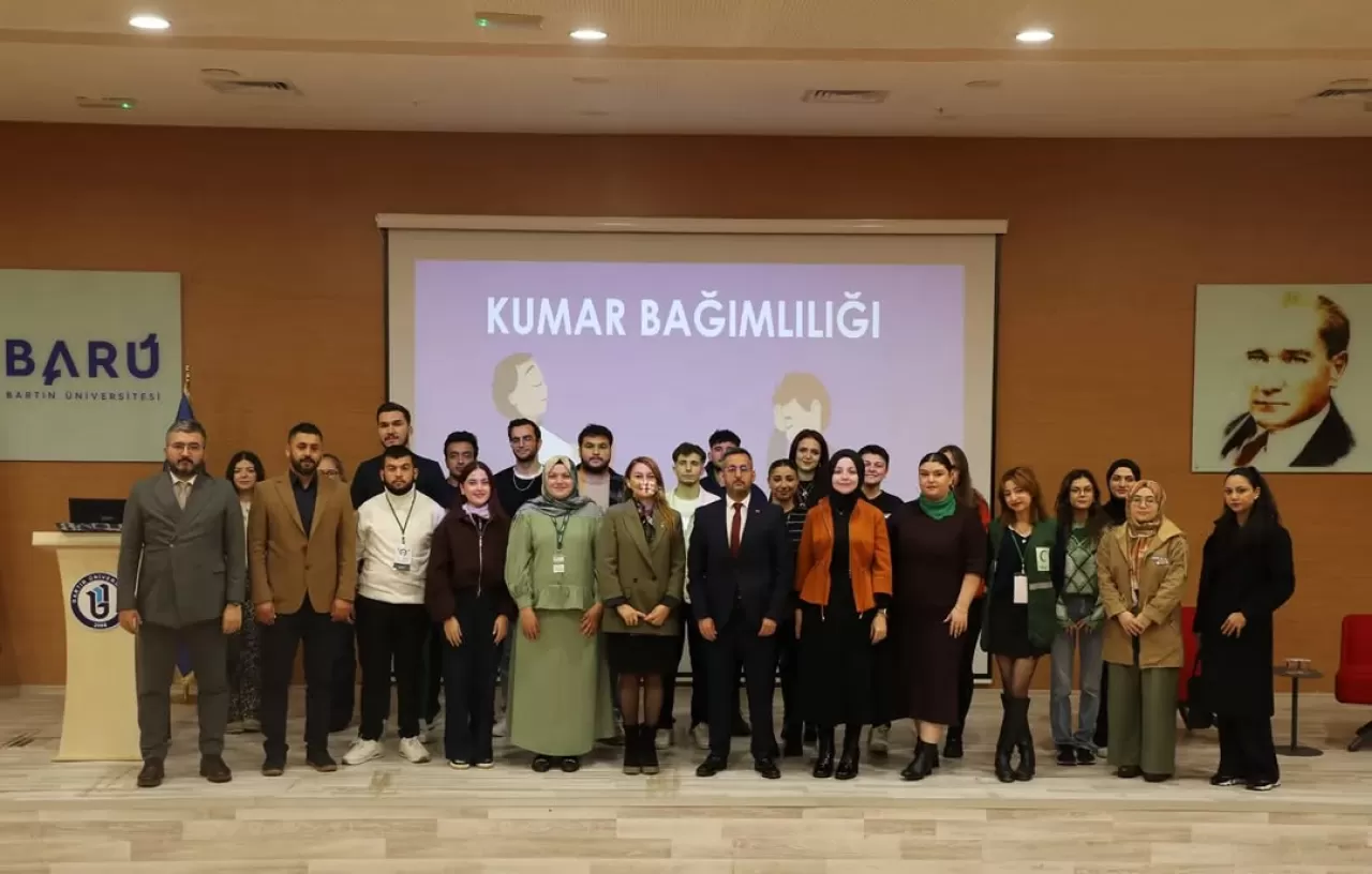 Bartın'da Sanal Kumar Bağımlılığı ile Mücadele Seminerleri Düzenlendi