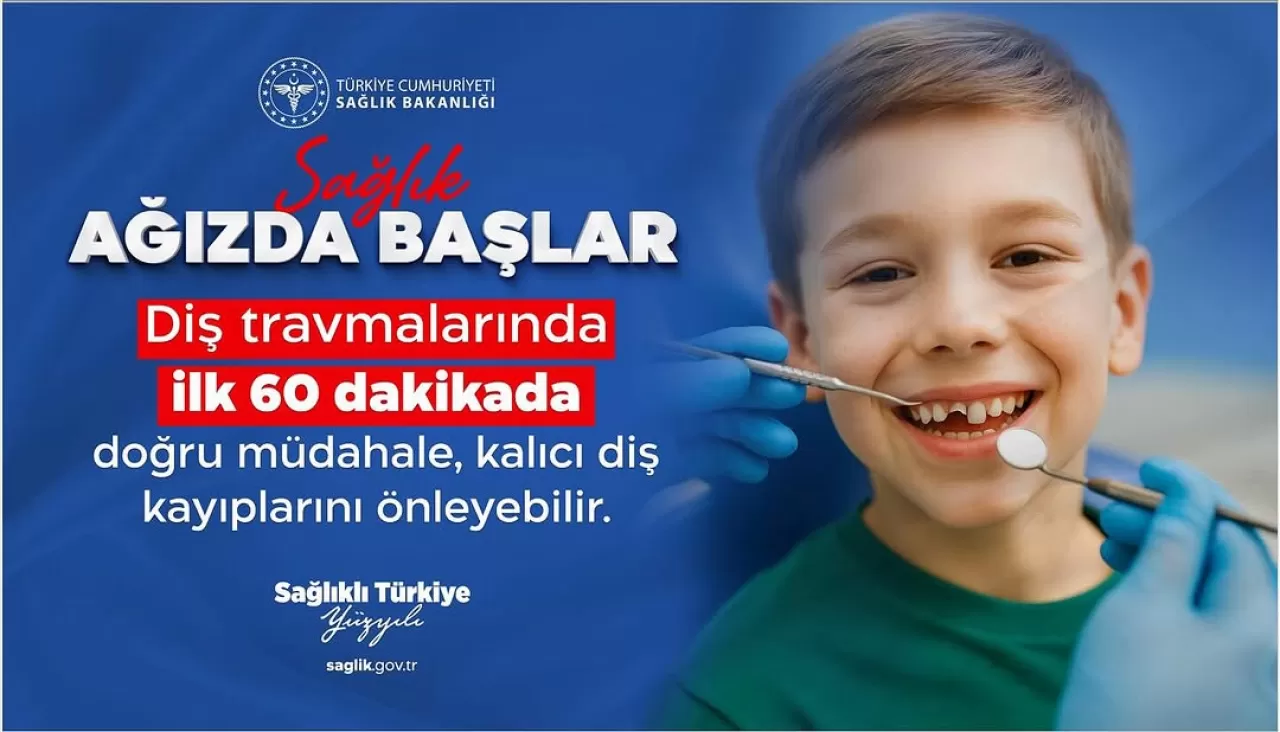 Diş Travmalarında İlk 60 Dakikaya Dikkat: Kalıcı Kayıplar Önlenebilir