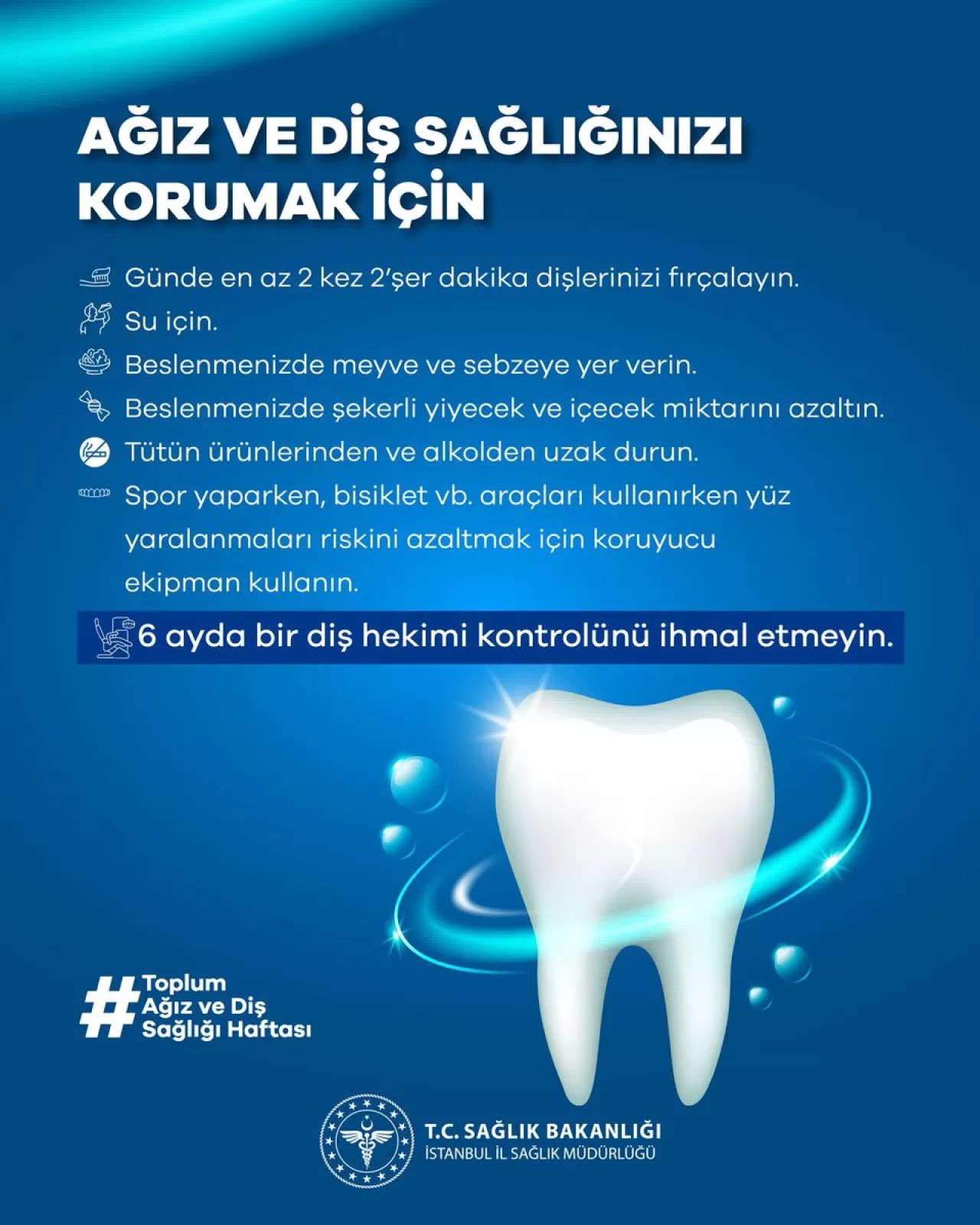 Ağız ve Diş Sağlığı İçin Kritik Öneriler: 6 Ayda Bir Kontrol Şart