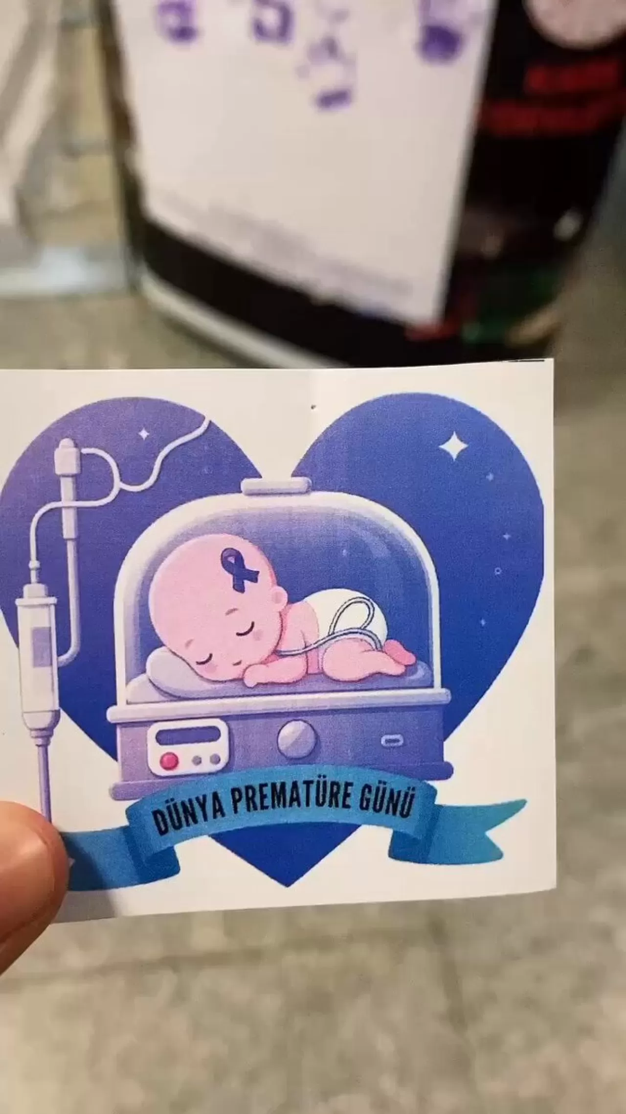 Kars Harakani Devlet Hastanesi'nde 17 Kasım Dünya Prematüre Günü'nde Farkındalık Çalışması
