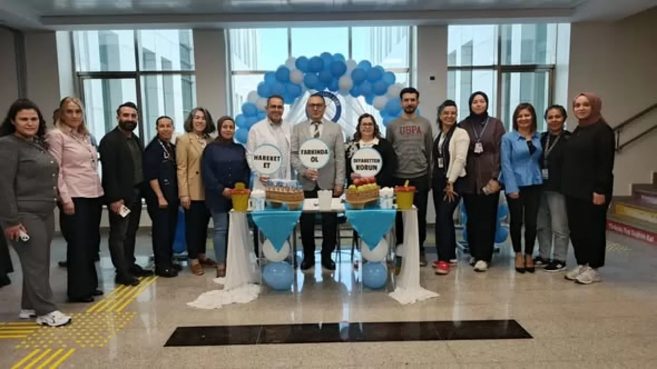 Karaman'da Dünya Diyabet Günü'nde Büyük Farkındalık