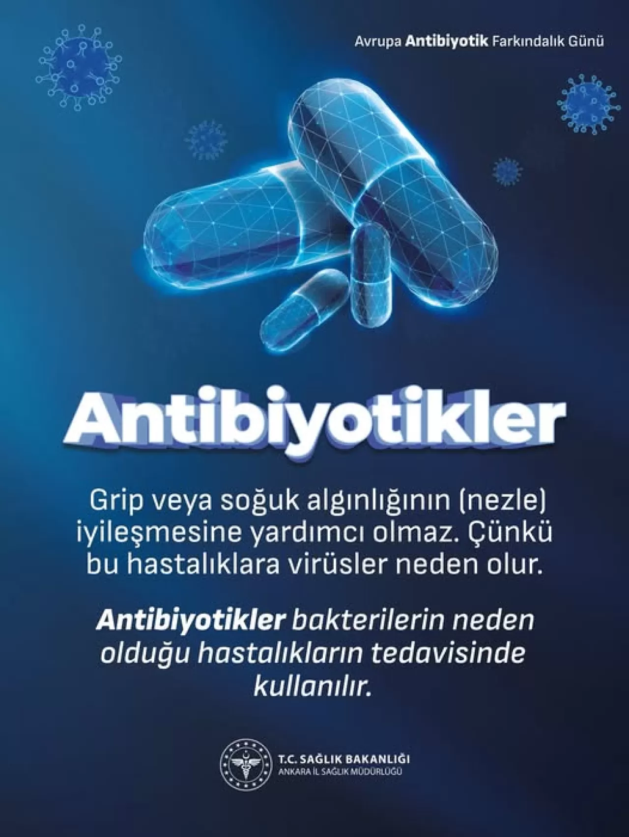 Antibiyotikler Grip ve Nezle Tedavisinde Etkisiz