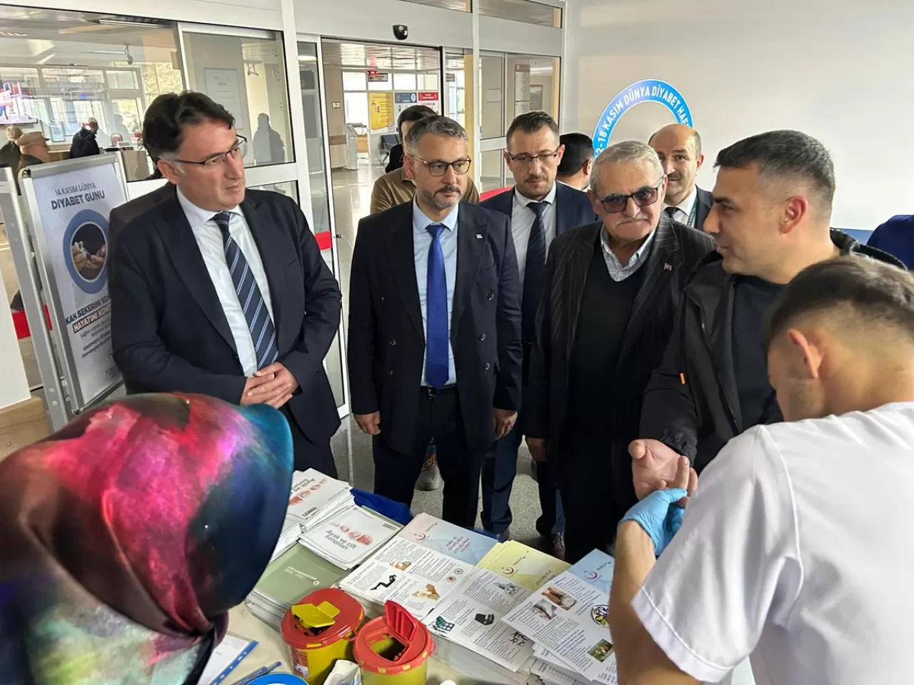 Tokat Devlet Hastanesi'nde Dünya Diyabet Haftası'nda Farkındalık Çalışması