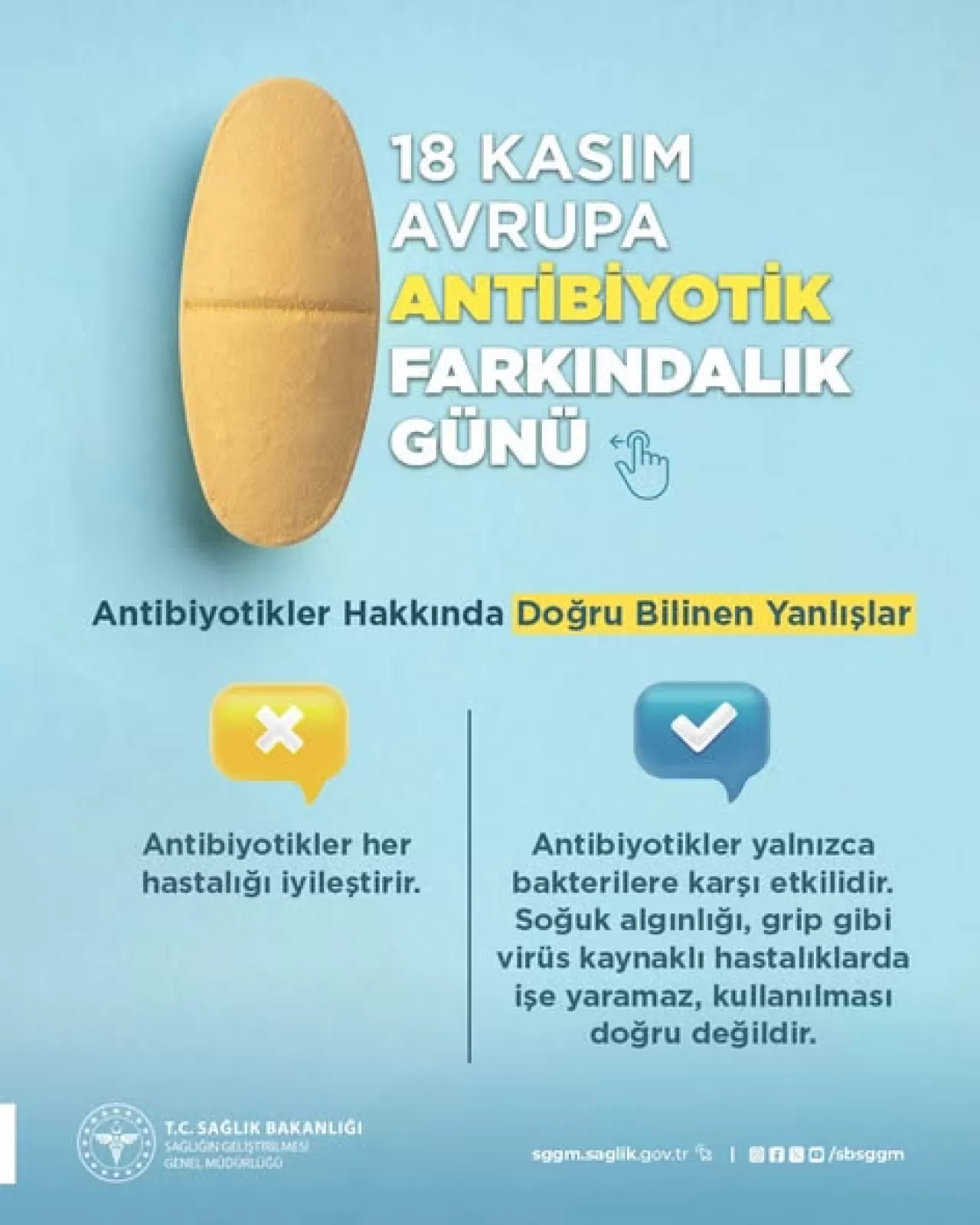 Kırıkkale'de Antibiyotik Kullanımı Konusunda Uyarı