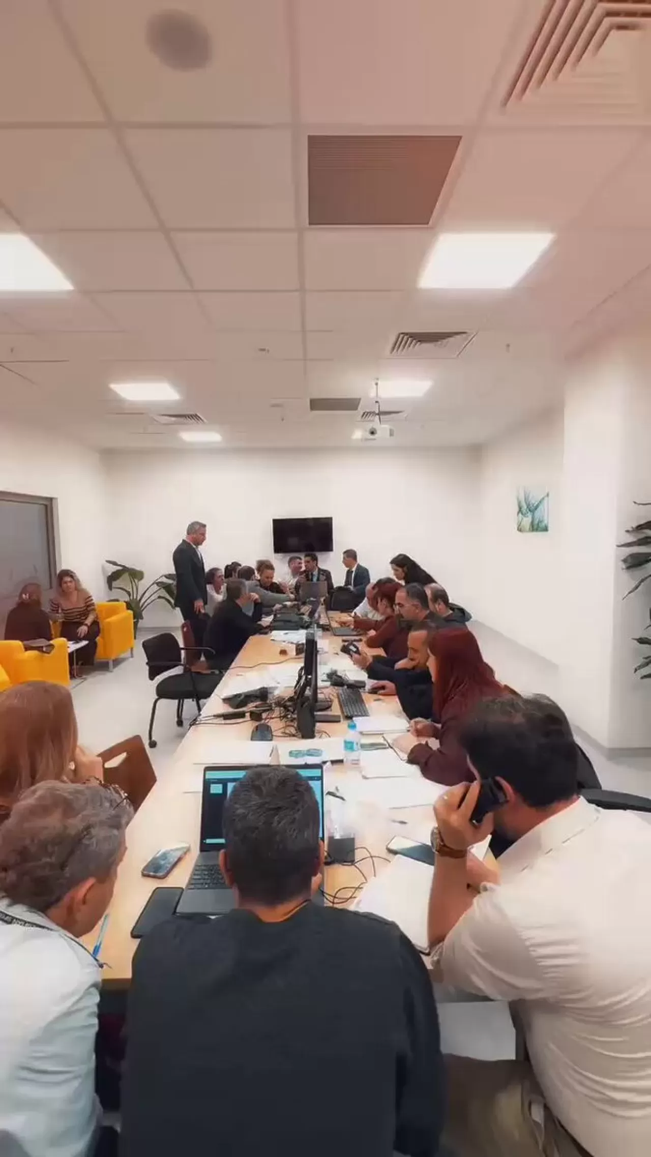 Kocaeli'de Afetlere Hazırlık İçin Masa Başı Tatbikatı