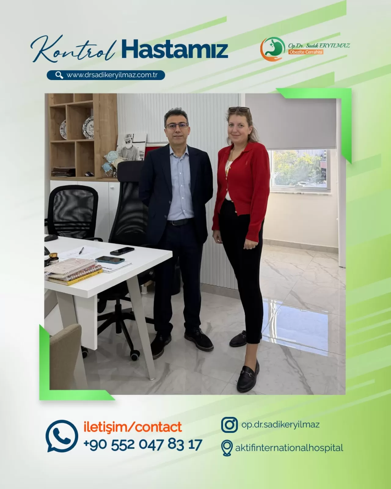 Tüp Mide Ameliyatı Sonrası Kontroller ve Obezite Cerrahisi Hizmetleri