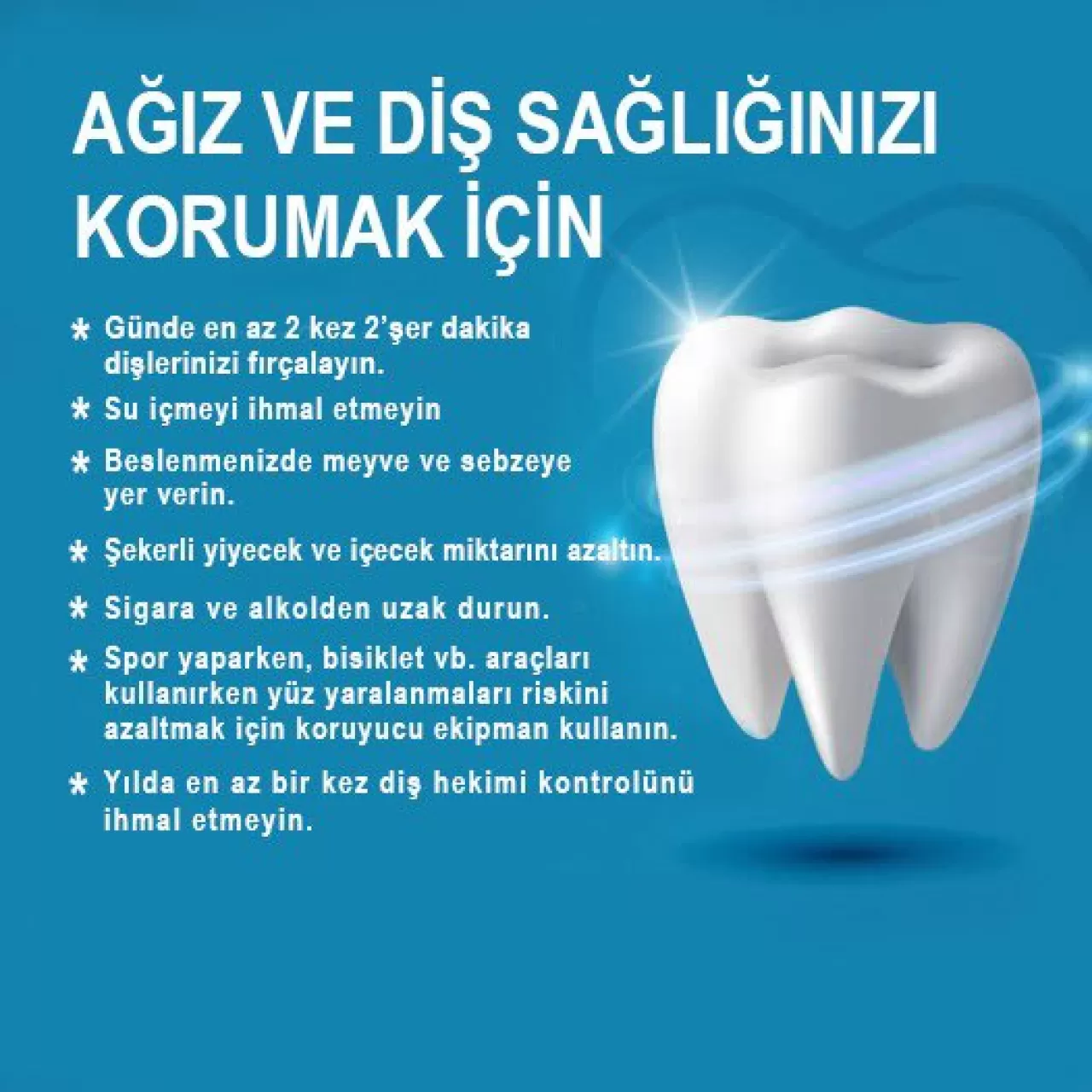 Sakarya'da Ağız ve Diş Sağlığı İçin Altın Kurallar Açıklandı