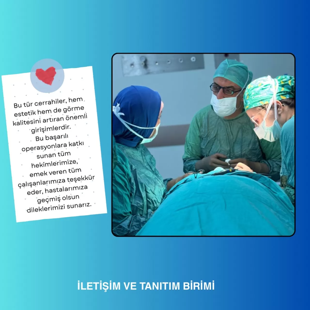 Ordu Devlet Hastanesi'nde Özellikli Göz Cerrahileri Başarıyla Gerçekleştirildi