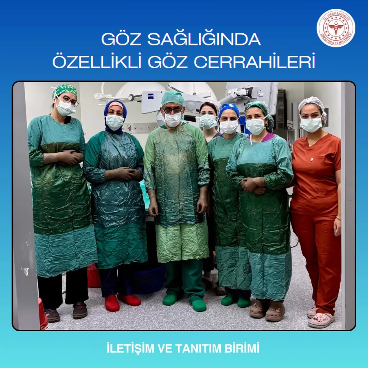 Ordu'da Göz Kapağı Düşüklüğü Ameliyatlarında Yeni Dönem