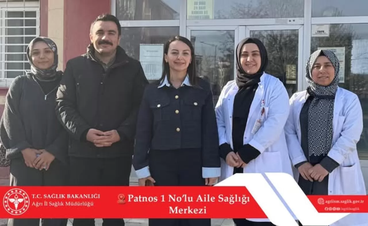 Ağrı İl Sağlık Müdürü Patnos'ta Aile Sağlığı Merkezi'ni Ziyaret Etti