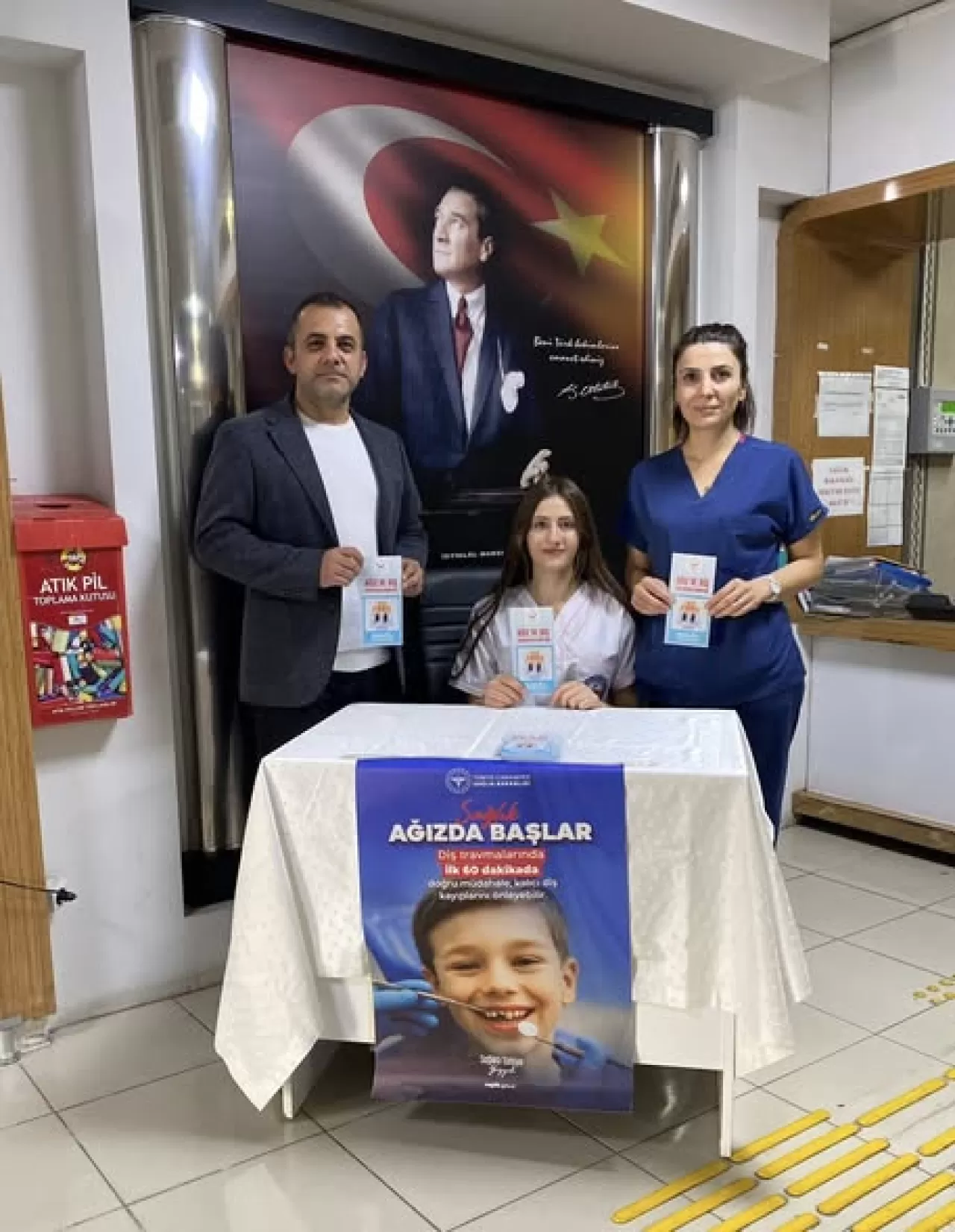 Amasya'da Toplum Ağız ve Diş Sağlığı Haftası Etkinliği Düzenlendi