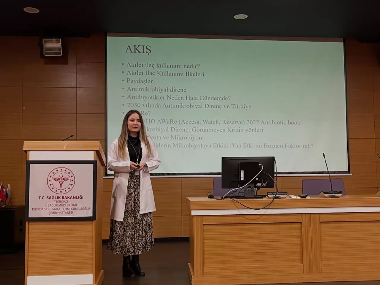 Tekirdağ'da Dünya Antibiyotik Farkındalık Günü'nde Önemli Eğitim