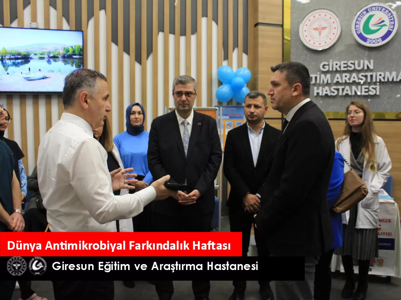 Giresun'da Antimikrobiyal Farkındalık Haftası'nda Bilinçlendirme Standı Açıldı