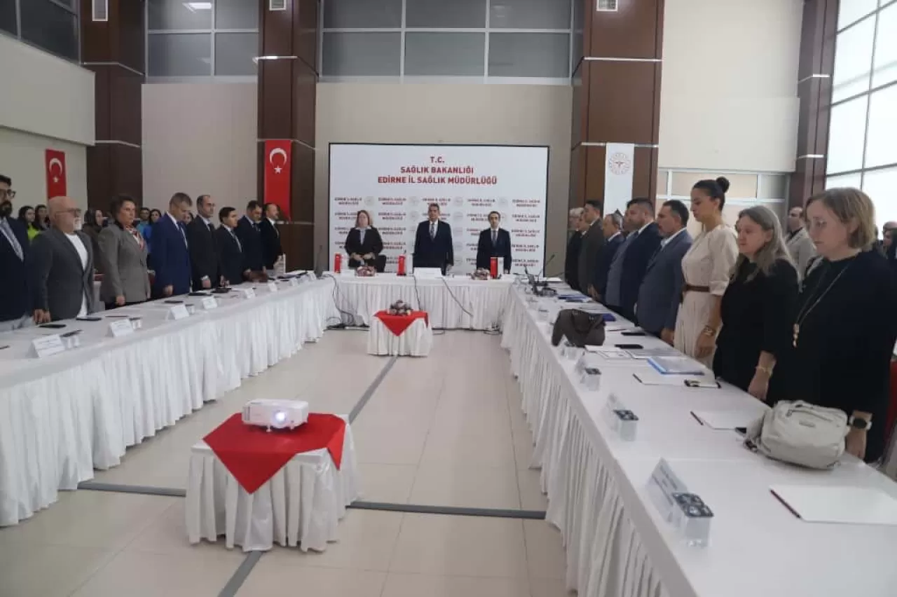 Edirne'de Acil Sağlık Hizmetleri Koordinasyon Toplantısı Yapıldı