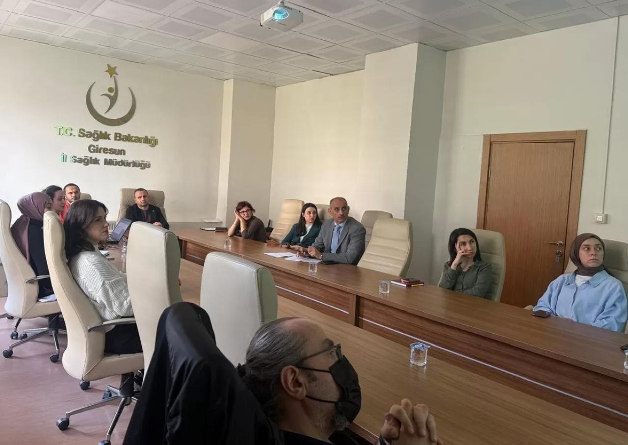 Giresun'da Bağımlılıkla Mücadele İçin Vaka Değerlendirme Toplantısı Düzenlendi